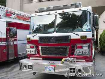Residents evacuated after New Westminster apartment blaze