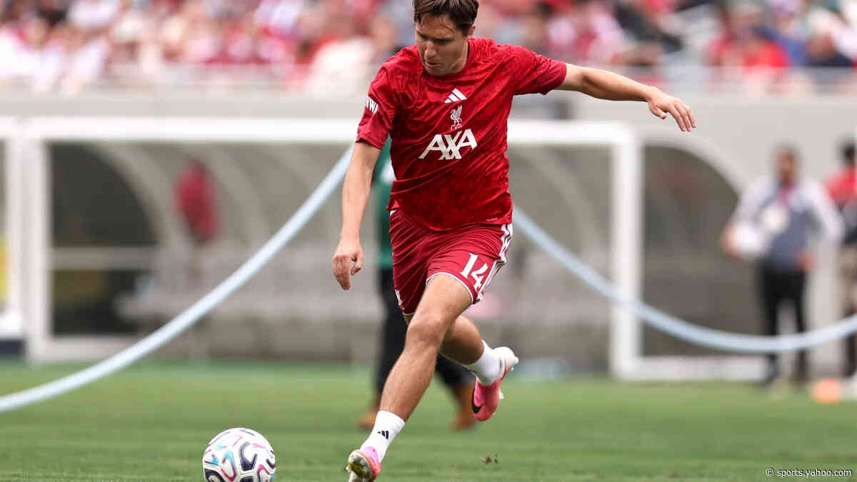Chiesa earns first minutes of 2026-27 season for Liverpool in 3-0 Man City defeat