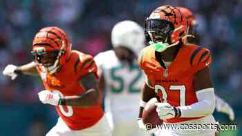 Bengals' Jordan Battle intercepts Malik Willis twice after finding tell in Miami QB's throwing mechanics