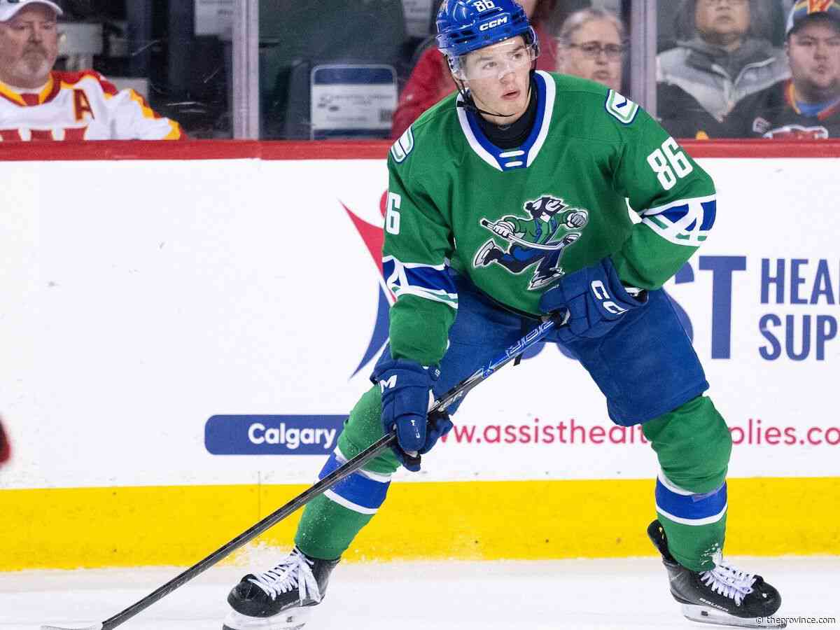 Canucks Prospects: Braeden Cootes bags winner in Abbotsford’s first victory of season