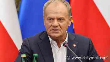 Man is arrested after 'mass murder threats and plans to attack' Polish Prime Minister Donald Tusk and his Defence Minister