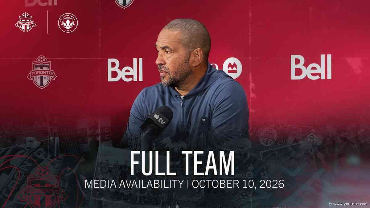 POSTGAME SOUND | Toronto FC Full Media Availability - October 10, 2026