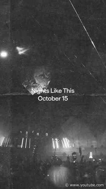 Nights Like This. Out next Thursday.