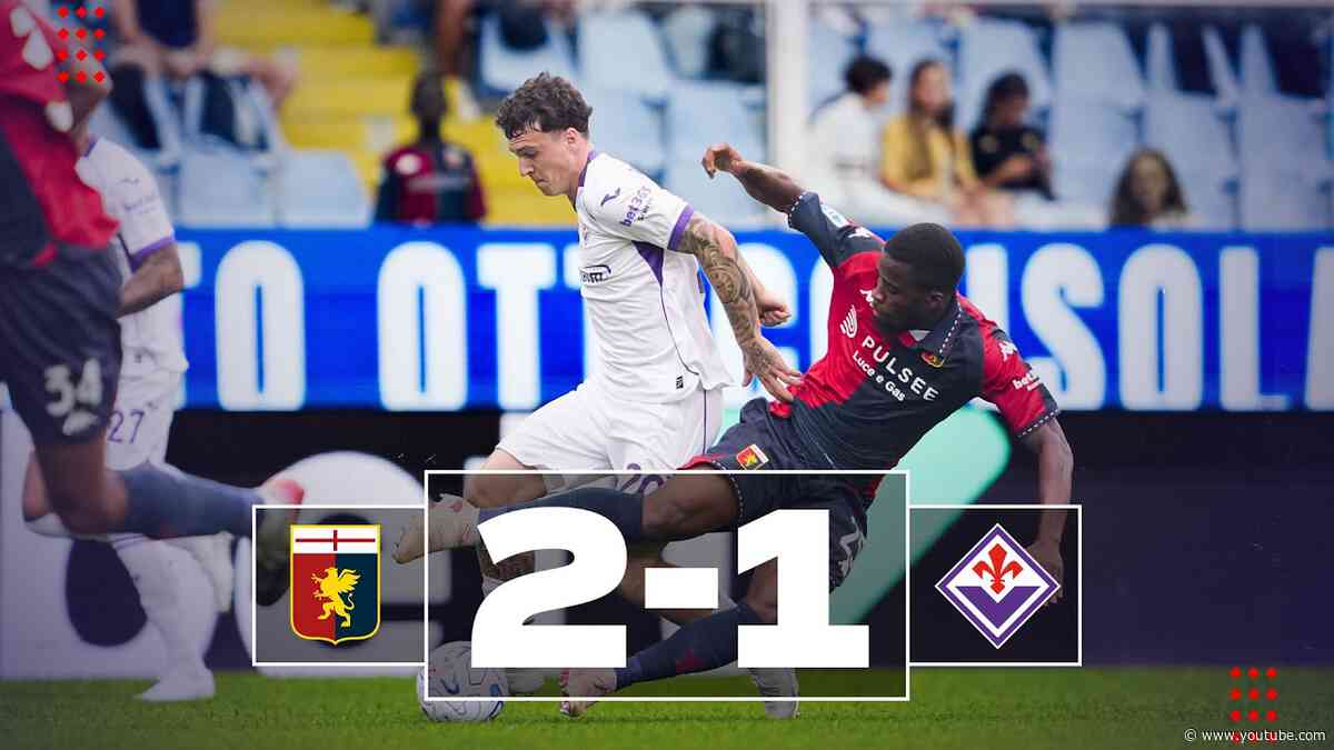 Highlights: Genoa - Fiorentina  2-1