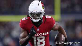 Texans trade for Cardinals' Harrison, reunite WR with QB Stroud