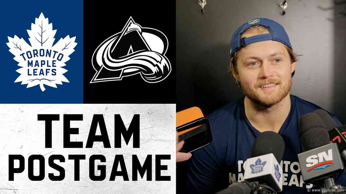 Maple Leafs Full Media Availability | Post Game vs Colorado | October 10, 2026