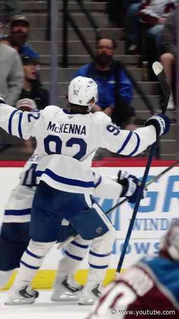 WILLIAM NYLANDER. AUSTON MATTHEWS. BANG!