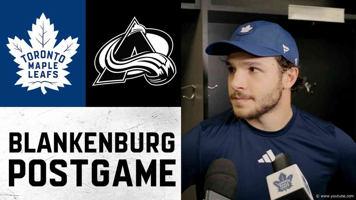 Nick Blankenburg | Post Game vs Colorado | October 10, 2026