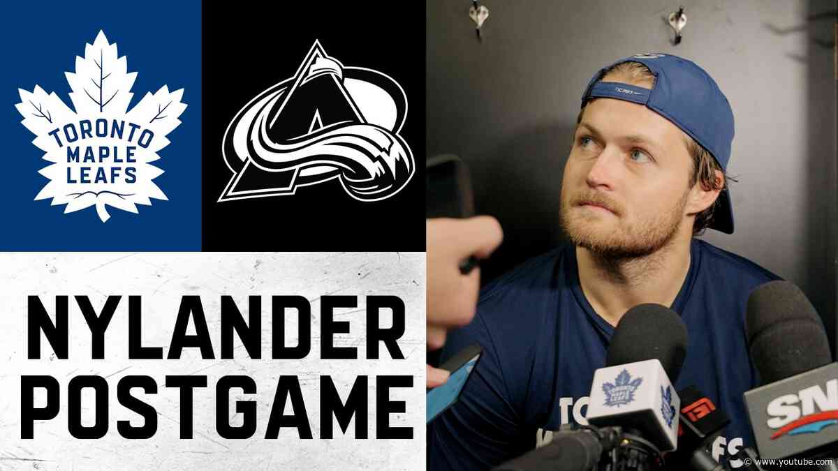 William Nylander | Post Game vs Colorado | October 10, 2026
