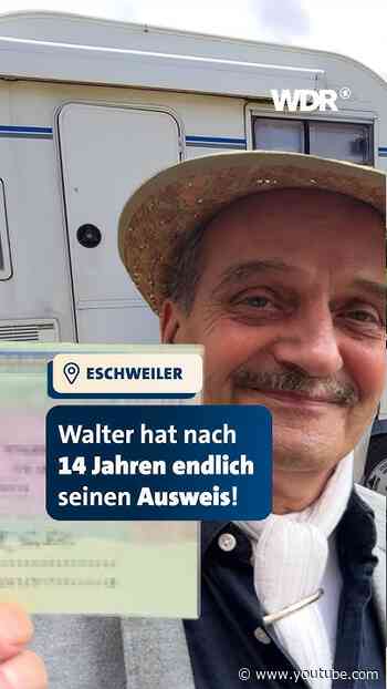 Walter lebte 14 Jahre ohne Personalausweis  | WDR #shorts #news #wohnmobil