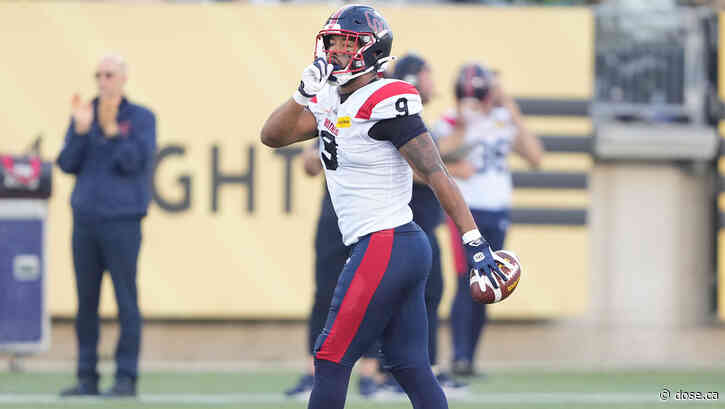 The Alouettes Send a Message to the Roughriders