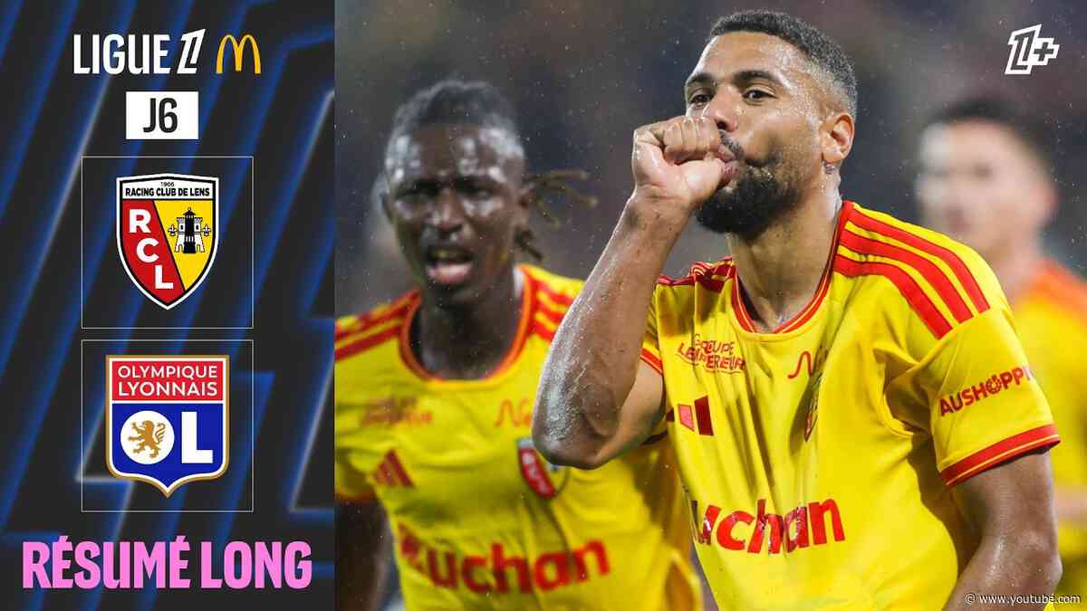 Thauvin TROUVE Sotoca puis Udol, Lens REPART contre l'OL | 6ème journée - Ligue 1 McDonald's 26/27