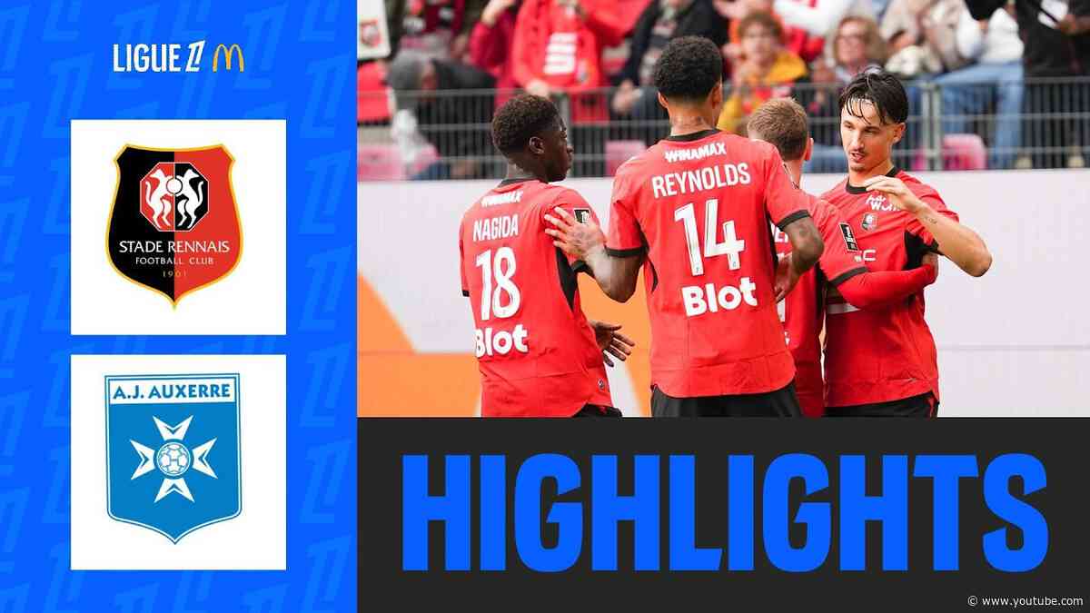 STADE RENNAIS - AJ AUXERRE (4-1) | Week 6 - Ligue 1 McDonald's 26/27