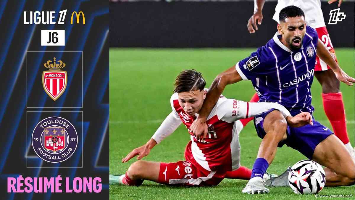 Malgré un BIJOU d'Abline, Monaco FREINÉ par Toulouse | 6ème journée - Ligue 1 McDonald's 26/27