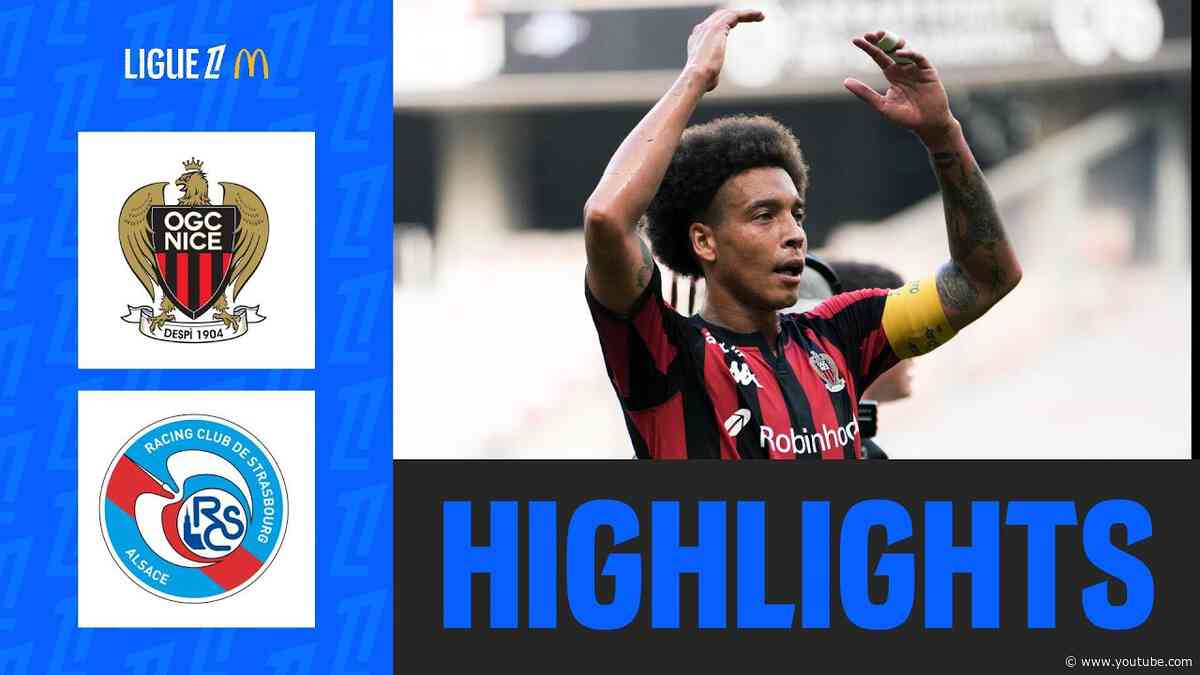 OGC NICE - RC STRASBOURG ALSACE (2-1) | Week 6 - Ligue 1 McDonald's 26/27
