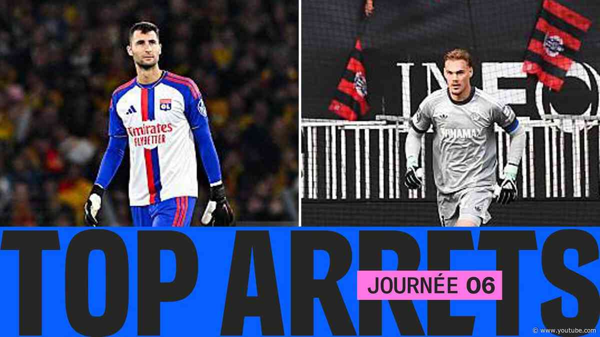 Le TOP ARRÊTS de la 6ème journée | Ligue 1 McDonald's 26/27