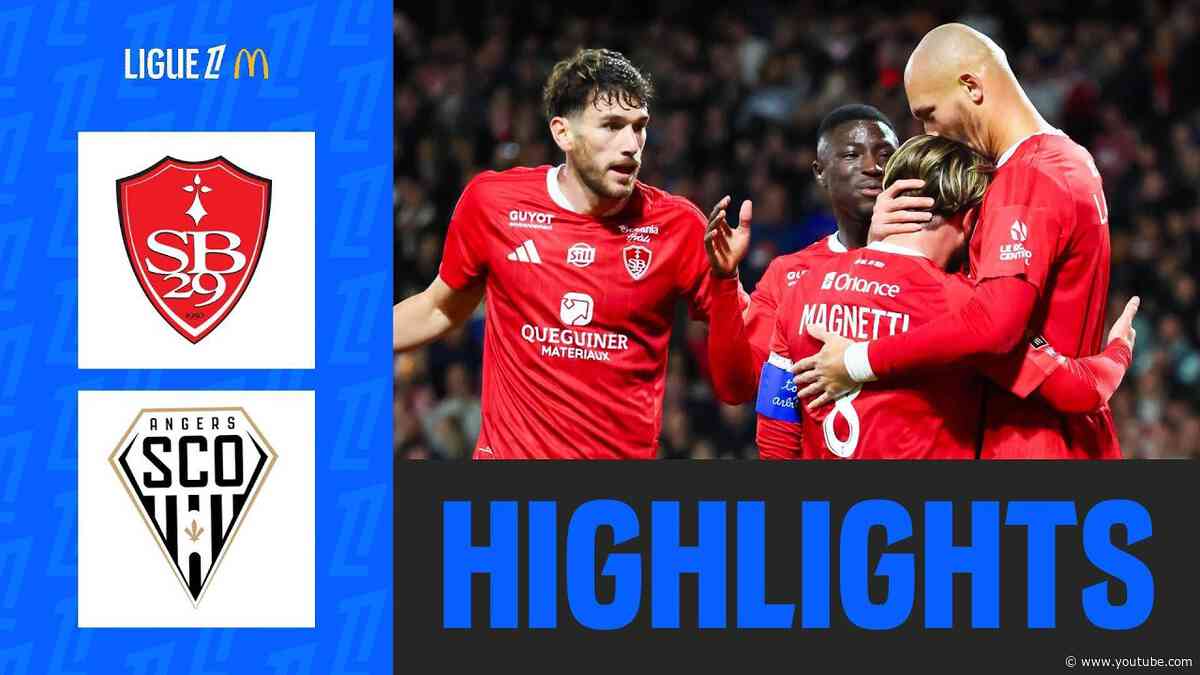 STADE BRESTOIS 29 - ANGERS SCO (5-1) | Week 6 - Ligue 1 McDonald's 26/27