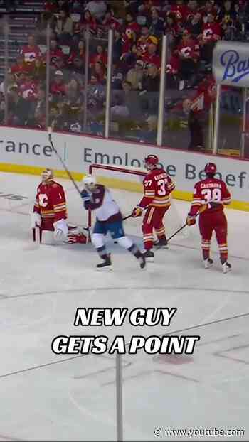T.J.’s first point!