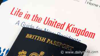 Who won the Battle of Hastings? (And don't ask AI...) Cheat fears after migrants are allowed to take tests for British citizenship online rather than at a test centre