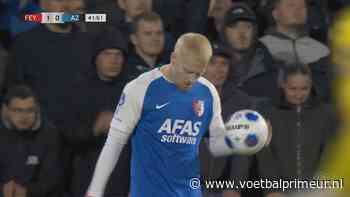 Het cruciale moment bij Feyenoord - AZ: geen penalty voor Meerdink