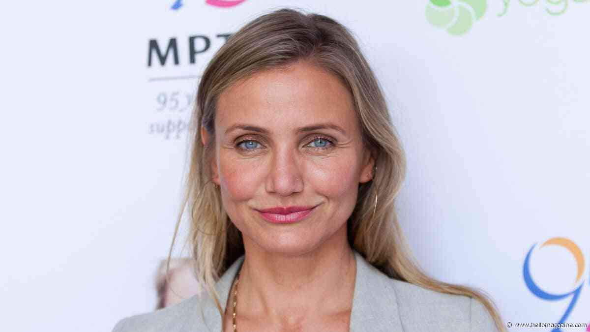 Cameron Diaz reveals dramatic hair transformation in rare appearance