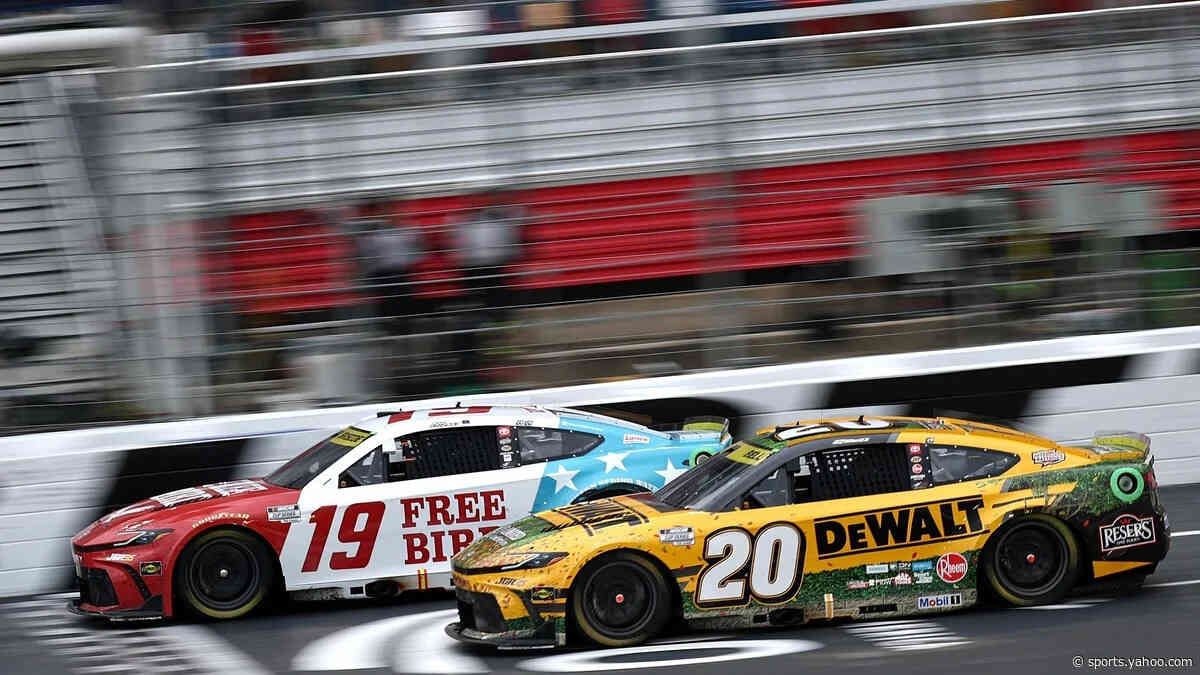 Chase Briscoe beats Christopher Bell by 0.029s in NASCAR Cup Charlotte photo finish