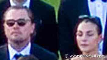 Leonardo DiCaprio, 51, is joined by girlfriend Vittoria Ceretti, 28, at Tobey Maguire's ex Jennifer Meyer's wedding