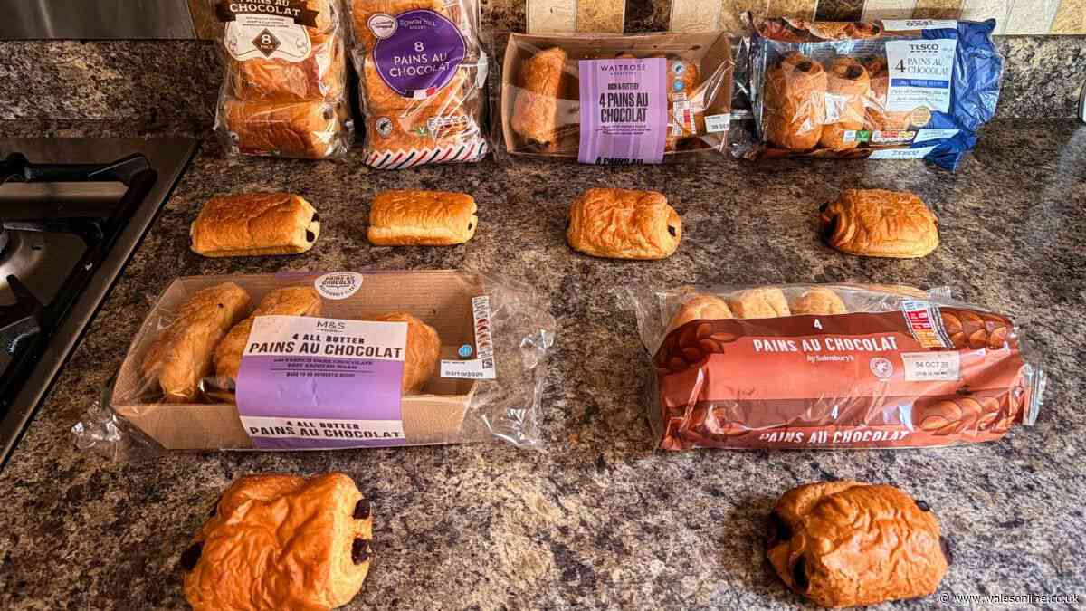 I tried pains au chocolat from Sainsbury’s, M&S and 4 more shops – 1 clear winner