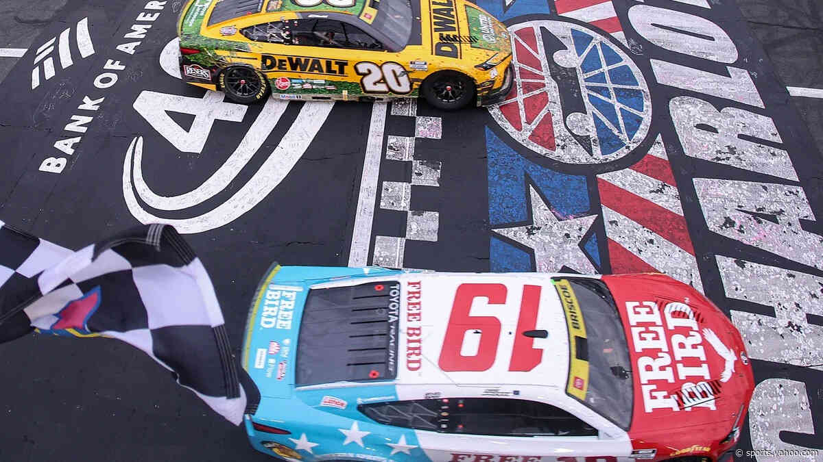Chase Briscoe beats Christopher Bell by 0.029s in stunning NASCAR Cup photo finish