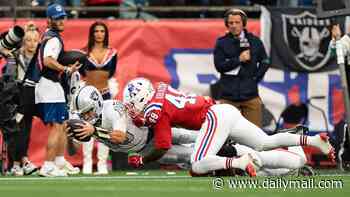 Fernando Mendoza makes NFL debut in blowout loss for Tom Brady's Raiders