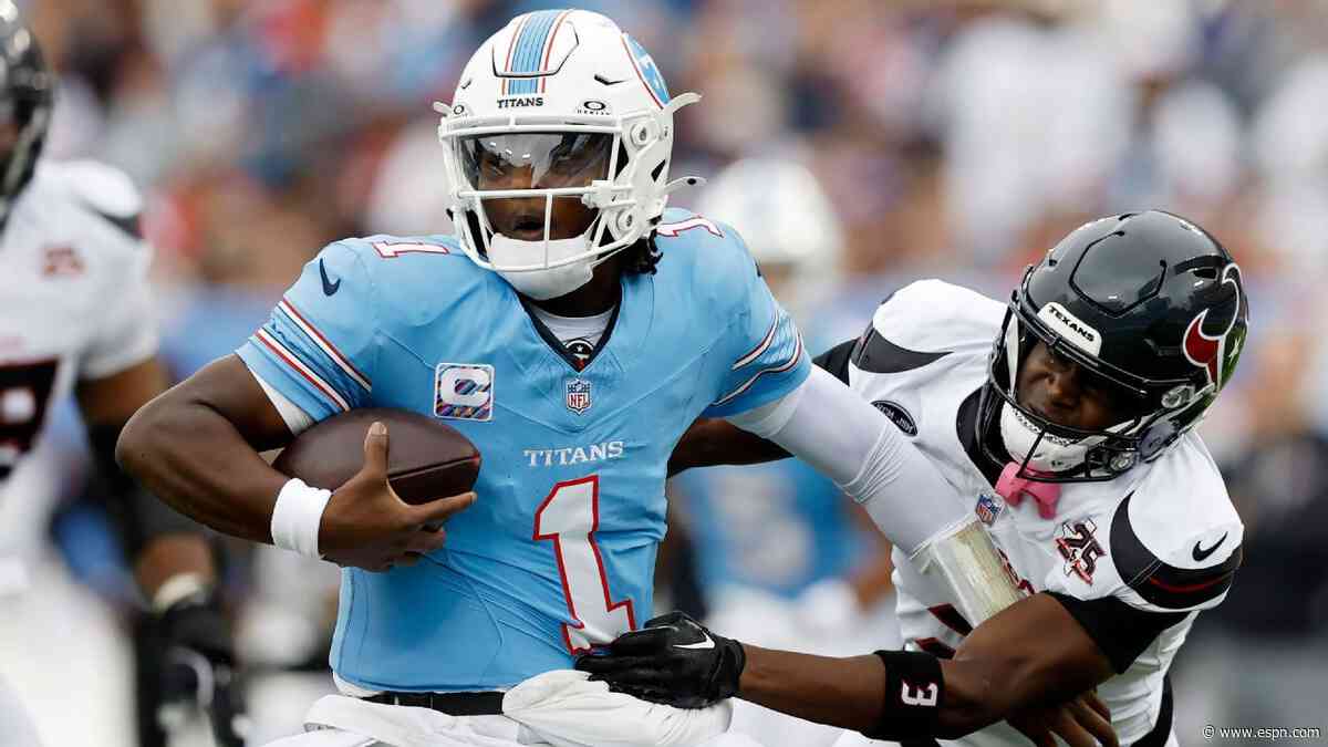 Let's overreact to NFL Week 5: Should Titans look for another QB?