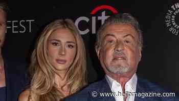 Sylvester Stallone's youngest daughter Scarlet shines in gold at family red-carpet outing
