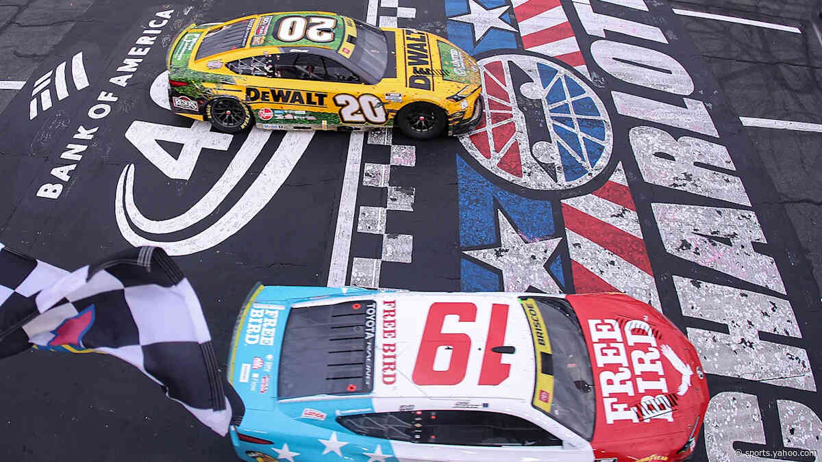 Chase Briscoe edges out JGR teammate in dramatic Chase win at Charlotte