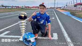 A-grade on the asphalt: World champion racer, 12, drives circles around rivals