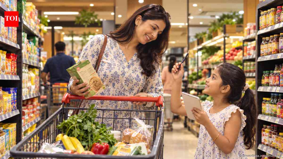 Psychology says children who go grocery shopping with parents may be learning an overlooked skill