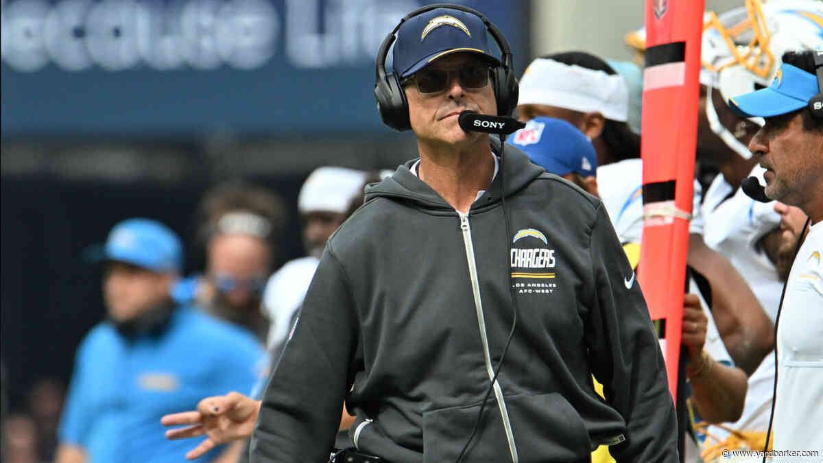 Jim Harbaugh sounded broken after Chargers fell to 0-5