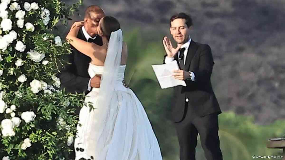 Inside Tobey Maguire's friendship with ex-wife Jennifer Meyer as he plays special role in her wedding ceremony