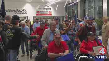 Veterans welcomed home from Honor Flight Mission 24