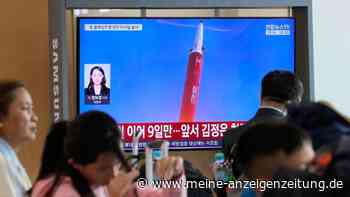 Südkorea: Nordkorea feuert erneut ballistische Raketen ab