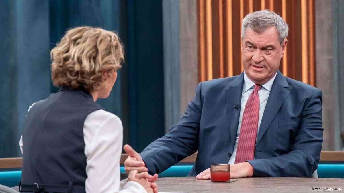 Markus Söder möchte Bayern „nicht der AfD überlassen“ - und schließt bei „Miosga“ Kanzlerkandidatur aus