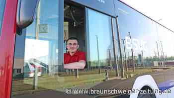 „Haben Sie schon einen Führerschein?“  Braunschweigs jüngster Busfahrer ist 18