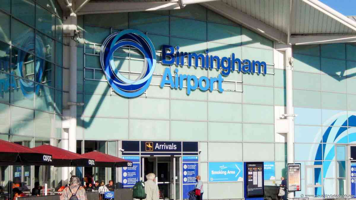 Birmingham Airport dad caught with Class A drugs before family holiday