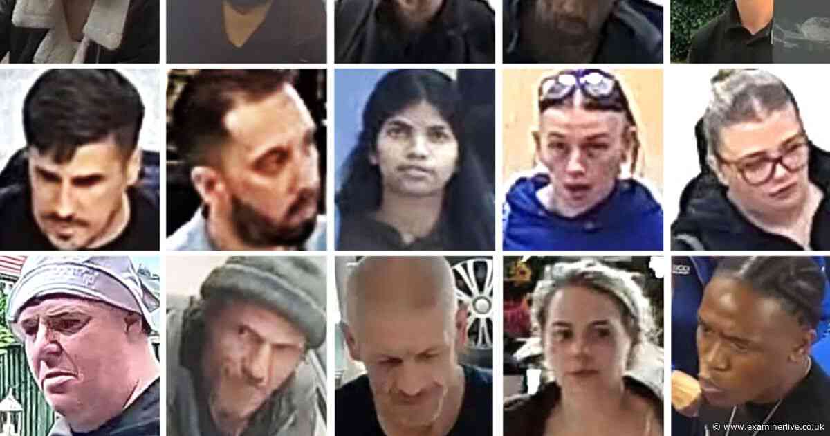 Caught on camera - 20 people West Yorkshire detectives want a word with
