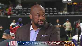 NBC analyst Mike Tomlin claims he threw up over 'disgusting' end to Commanders and Giants clash