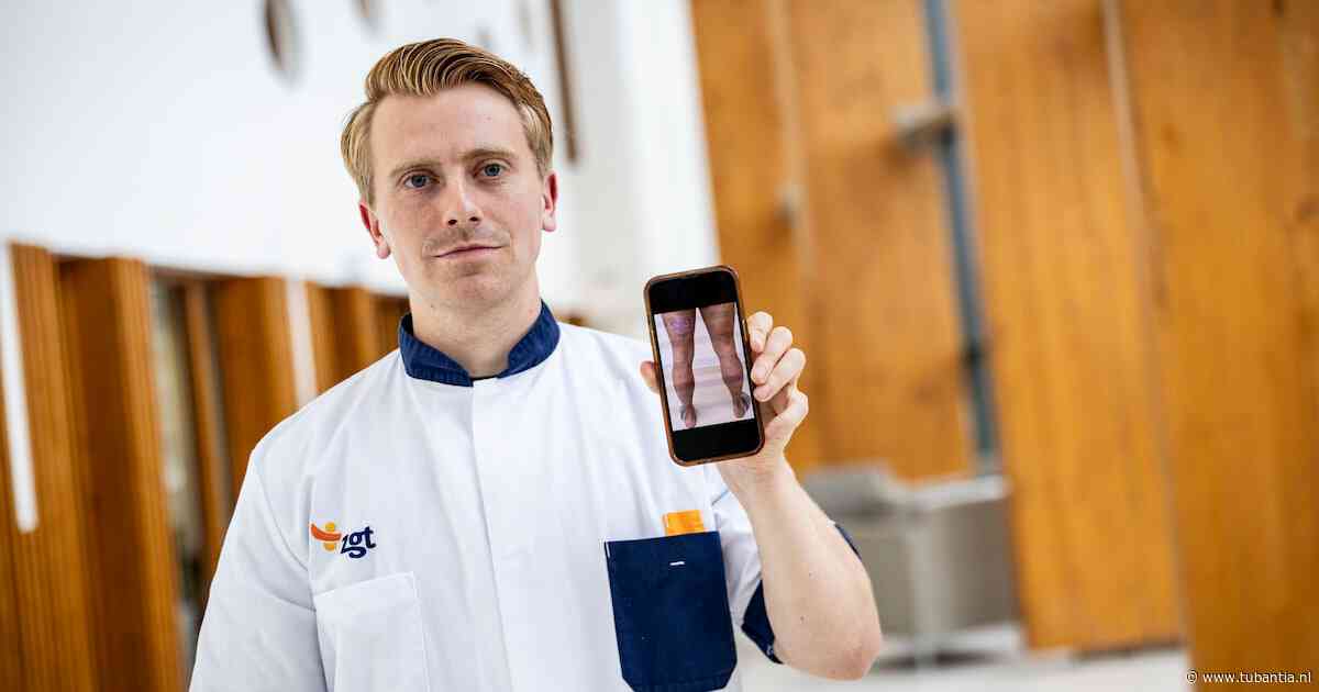 Jeuk, schilfers en een volle wachtkamer: Bram (25) wil patiënten thuis helpen met een app