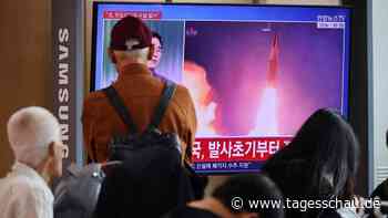 Nordkorea feuert offenbar erneut ballistische Raketen ab