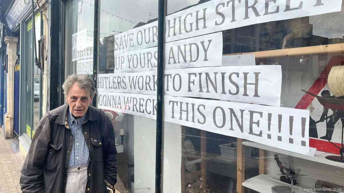 Bristol businessman vows to go to 'shop window' war over parking ban