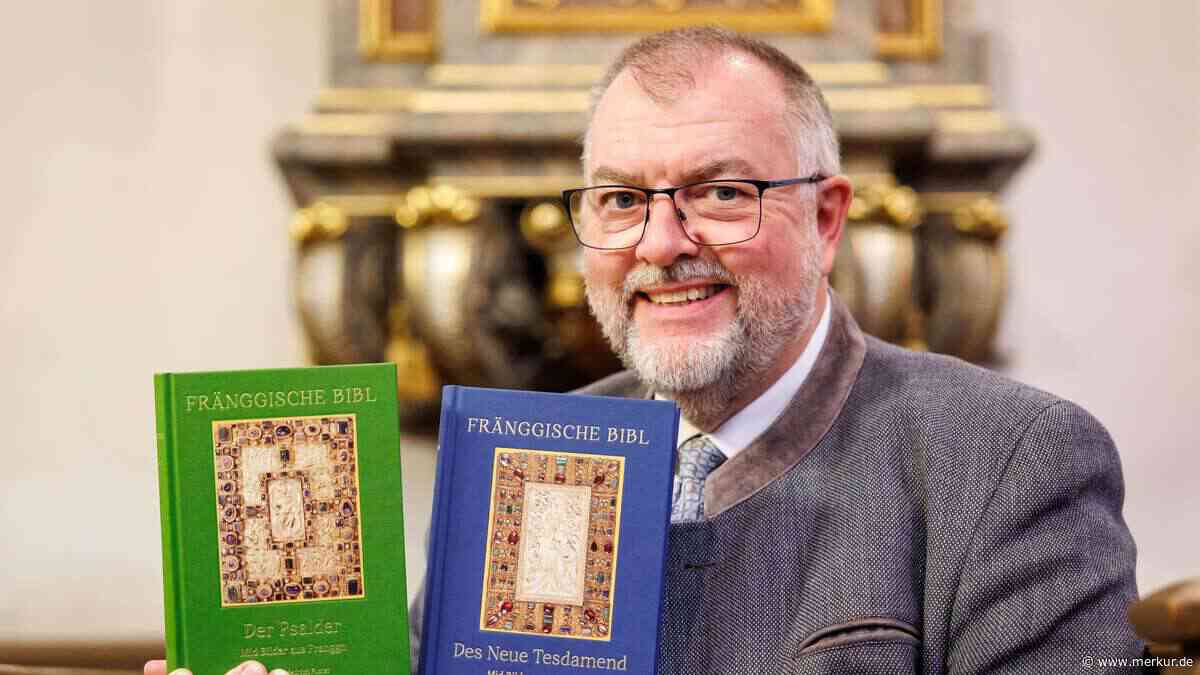 Fränkische Bibel wird zum Bestseller – jetzt kommen die Psalmen auf Mundart