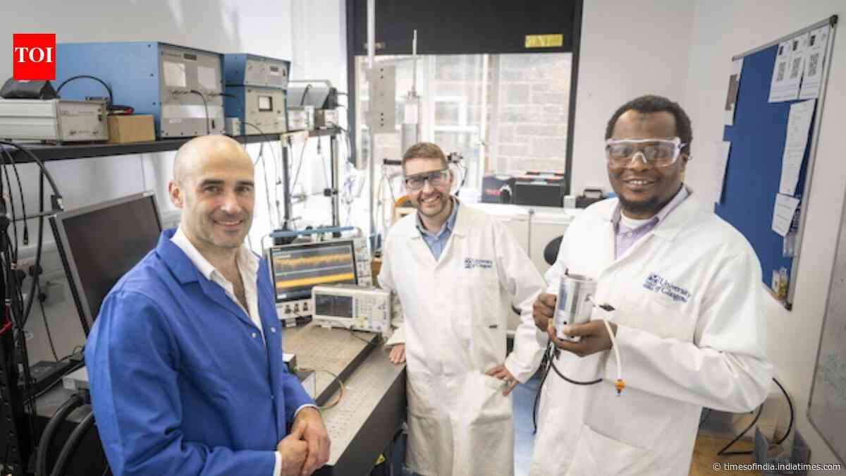 University of Glasgow develops £20 ultrasound device to produce fertiliser from air and water