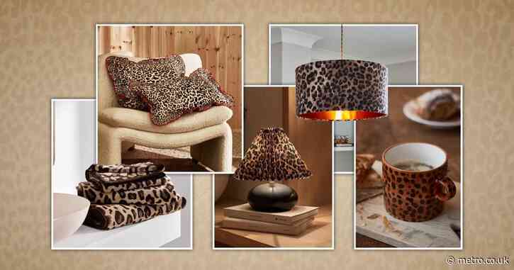 These leopard print homeware finds have convinced me it’s the new neutral